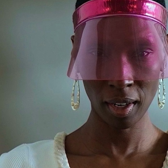 ALEXIS BITTAR • Gold Crystal Encrusted Molten Dot Liquid Link Earrings - Picture 4 of 9